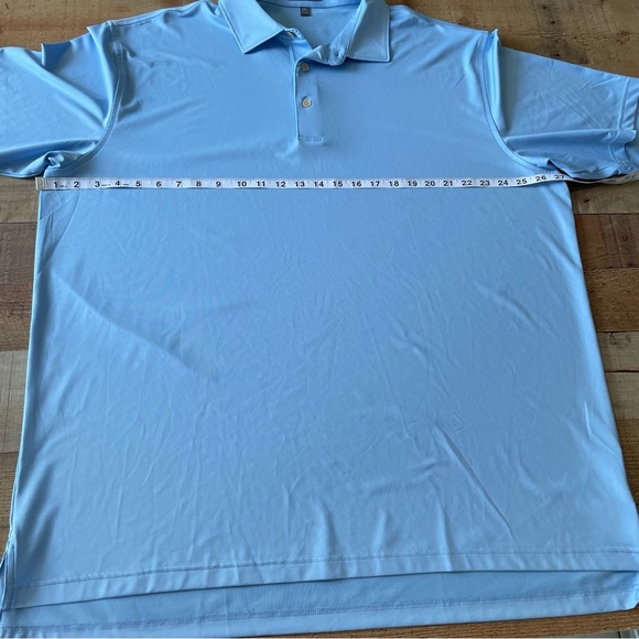 Peter Millar Summer Comfort Golf Polo Bundle Blue White XXL - Picture 3 of 12